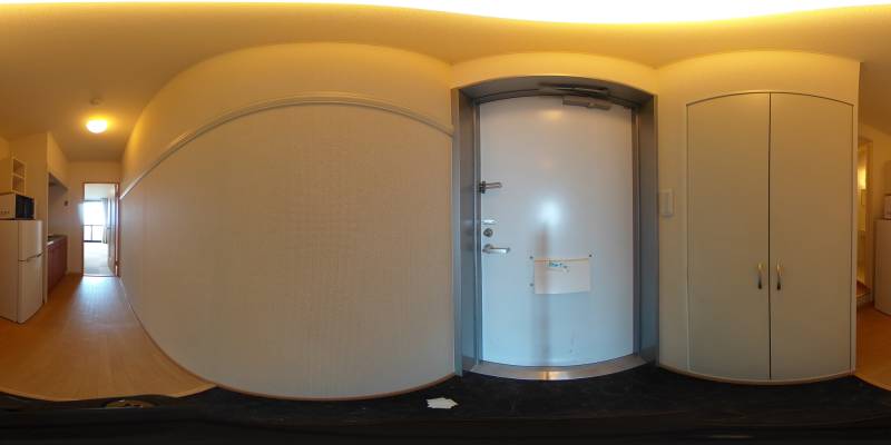 パノラマ画像玄関