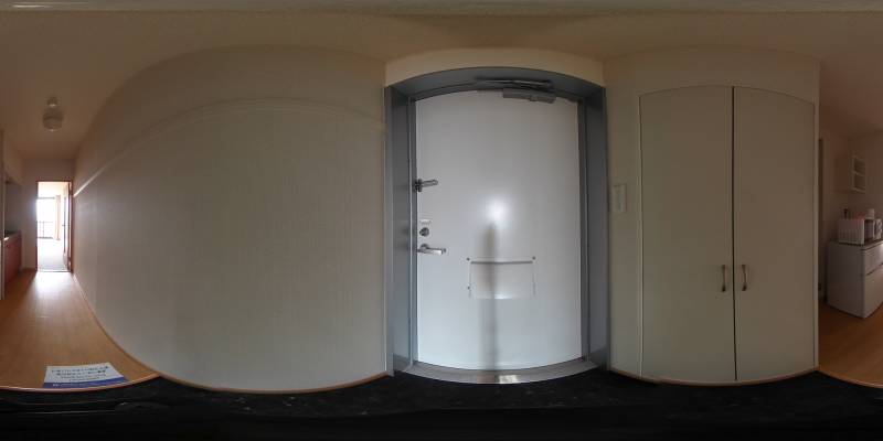 パノラマ画像玄関