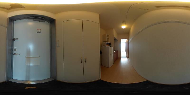 パノラマ画像玄関