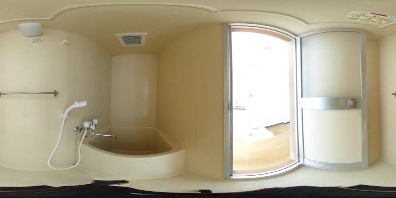 パノラマ画像バスルーム