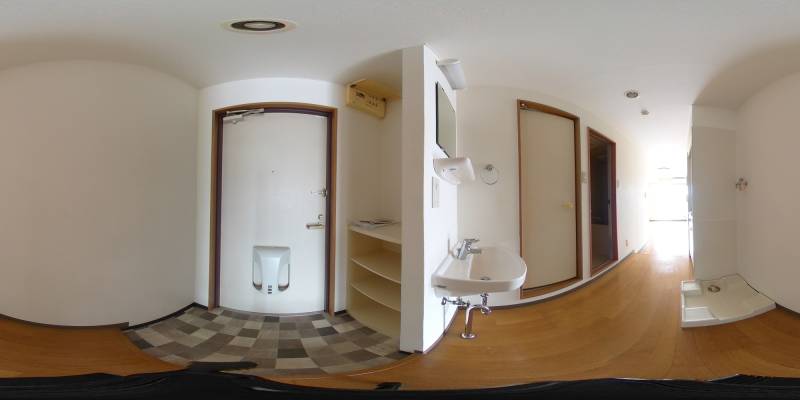 パノラマ画像玄関