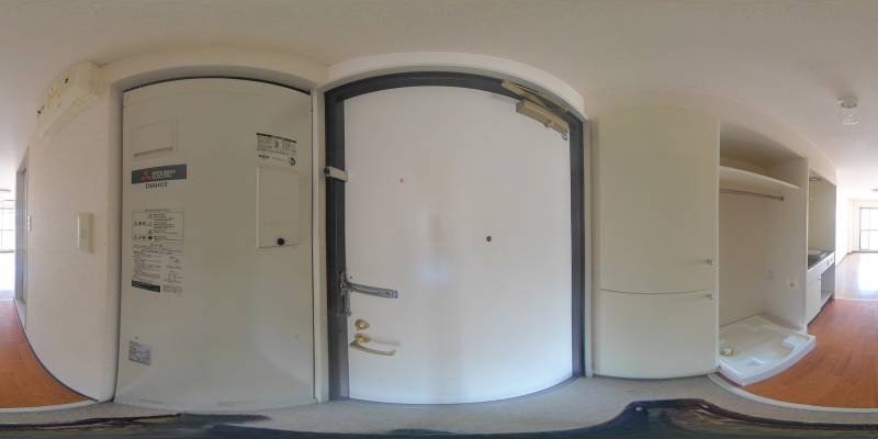 パノラマ画像玄関