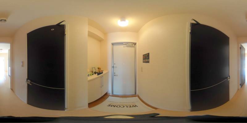 パノラマ画像玄関