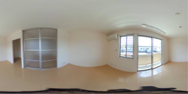 パノラマ画像リビング