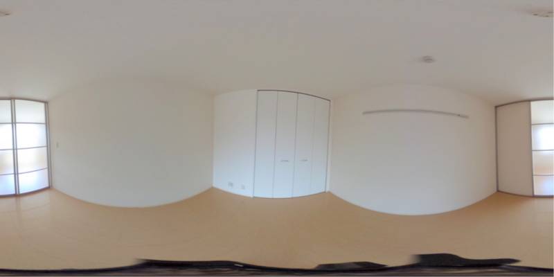 パノラマ画像洋室