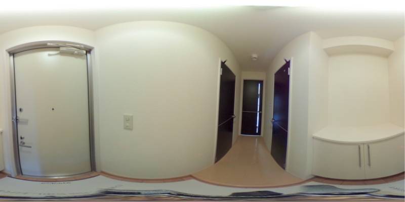 パノラマ画像玄関