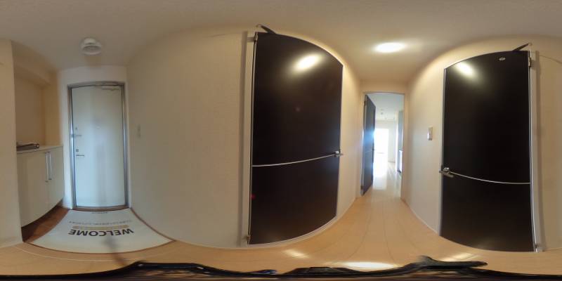 パノラマ画像玄関