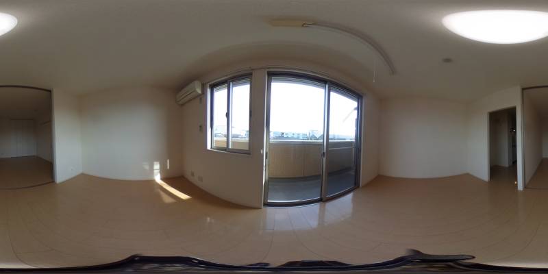 パノラマ画像リビング