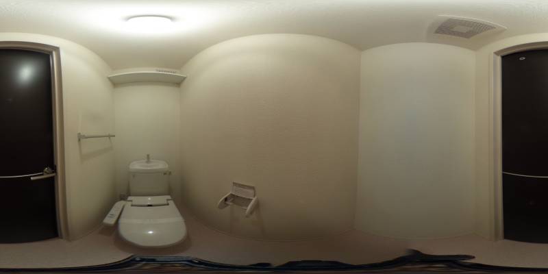 パノラマ画像トイレ