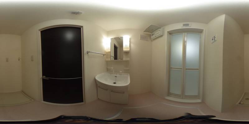 パノラマ画像洗面所