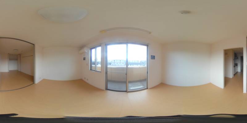 パノラマ画像リビング