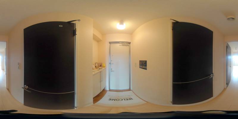 パノラマ画像玄関