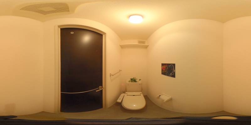 パノラマ画像トイレ