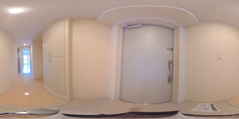 パノラマ画像玄関