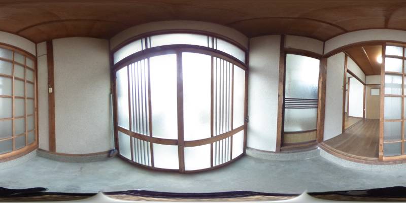 パノラマ画像玄関