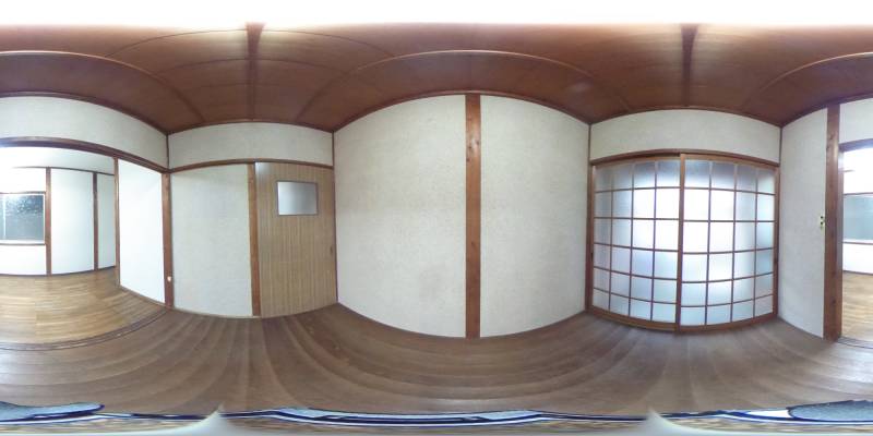 パノラマ画像玄関