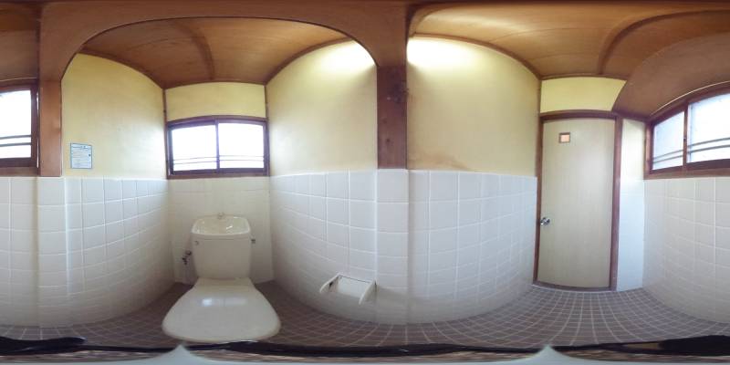 パノラマ画像トイレ