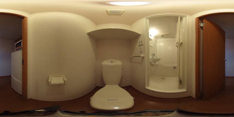 パノラマ画像トイレ