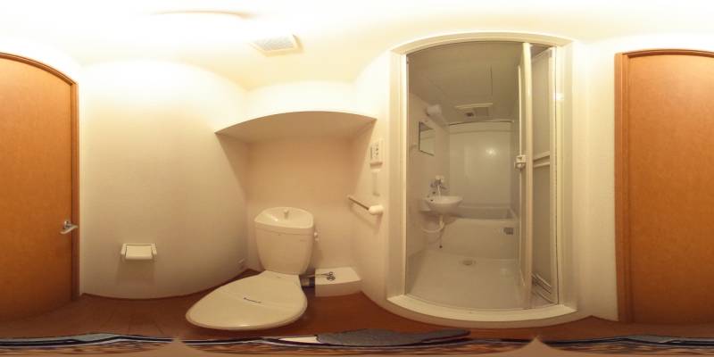 パノラマ画像トイレ