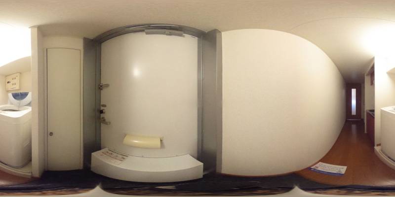 パノラマ画像玄関