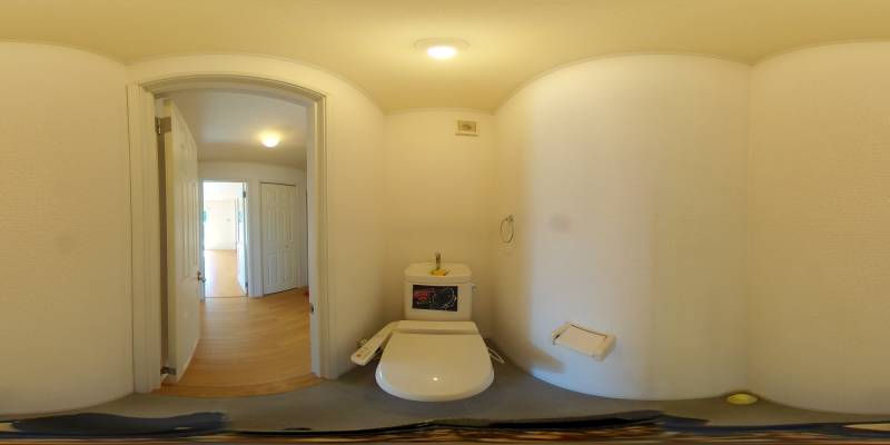 パノラマ画像トイレ