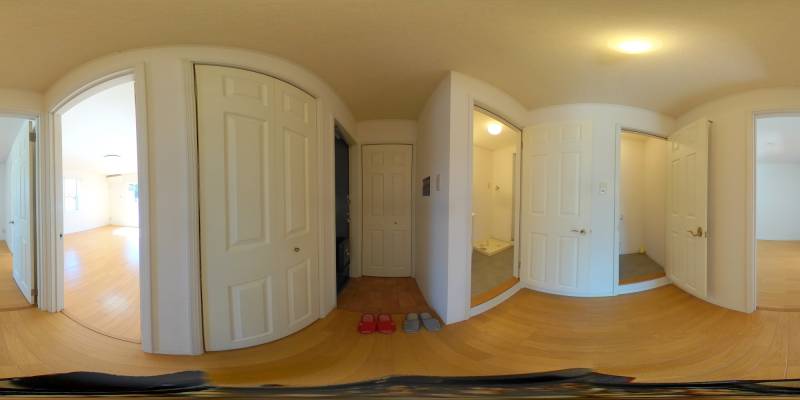 パノラマ画像玄関