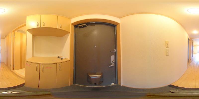 パノラマ画像玄関