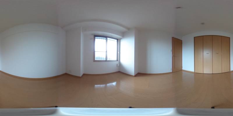 パノラマ画像洋室