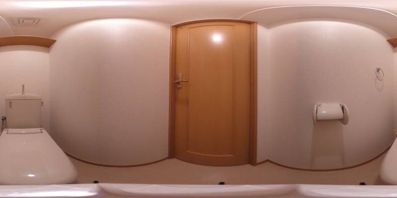 パノラマ画像トイレ