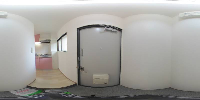 パノラマ画像玄関