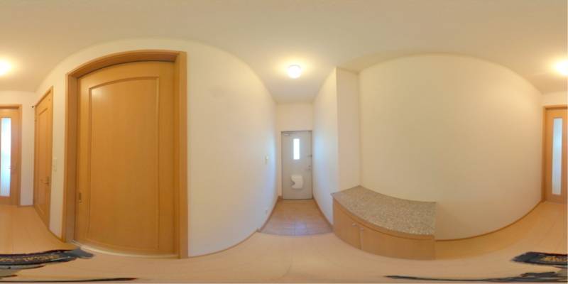 パノラマ画像玄関