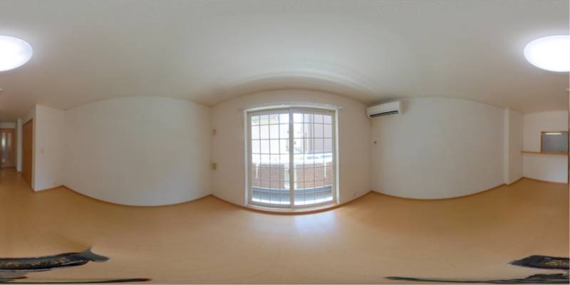 パノラマ画像リビング