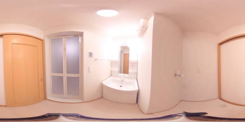 パノラマ画像バスルーム