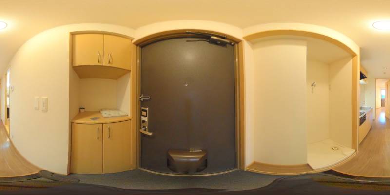 パノラマ画像玄関