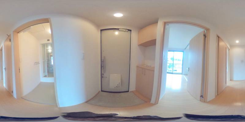 パノラマ画像玄関