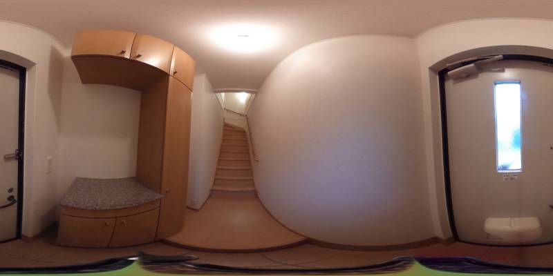 パノラマ画像玄関