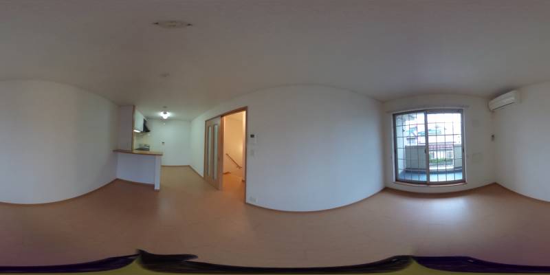 パノラマ画像洋室