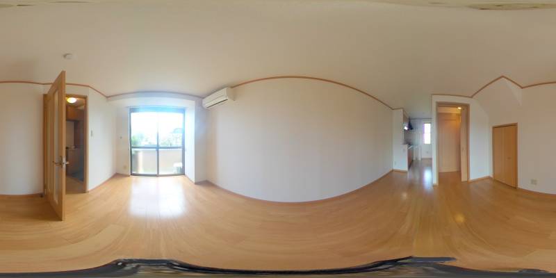 パノラマ画像リビング