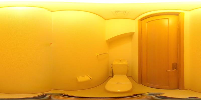 パノラマ画像トイレ