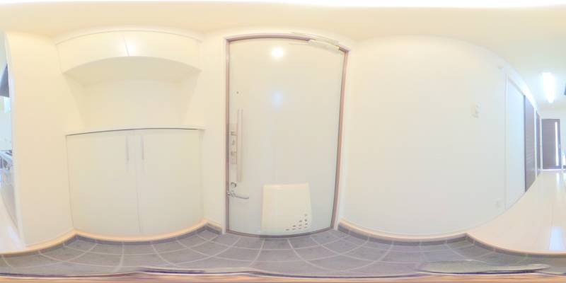 パノラマ画像玄関