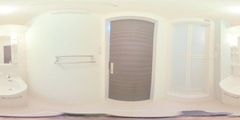 パノラマ画像洗面所