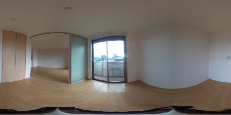 パノラマ画像洋室