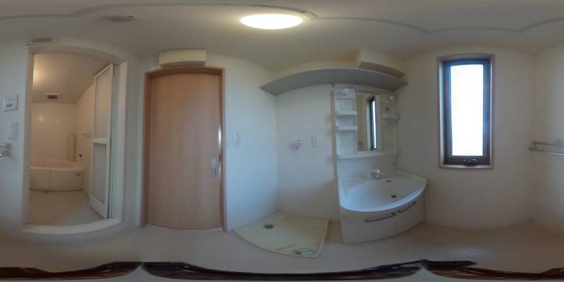 パノラマ画像洗面所