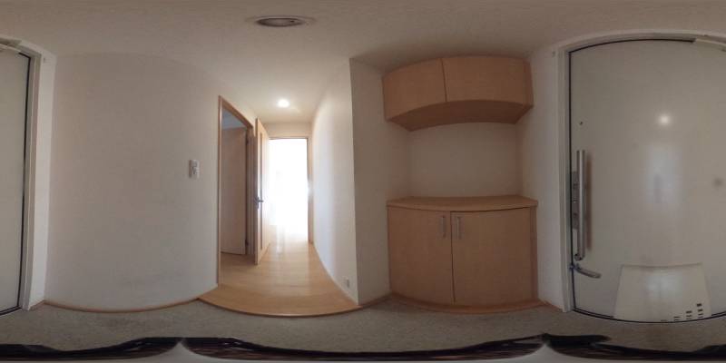 パノラマ画像玄関