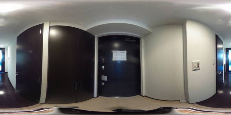 パノラマ画像玄関