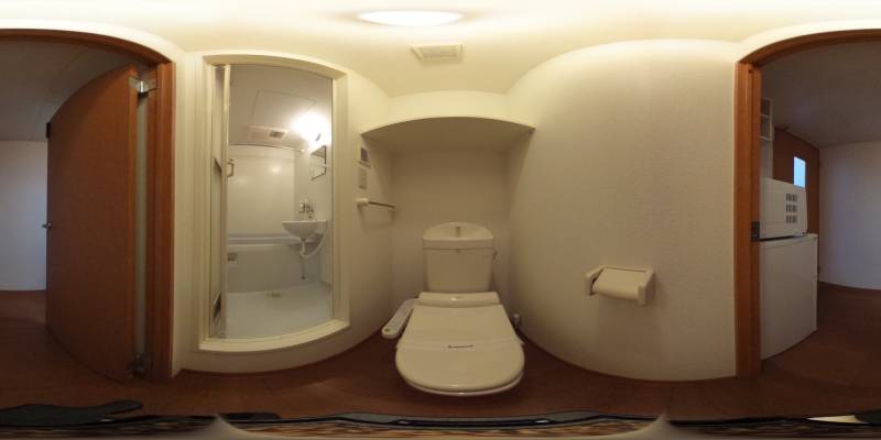 パノラマ画像トイレ