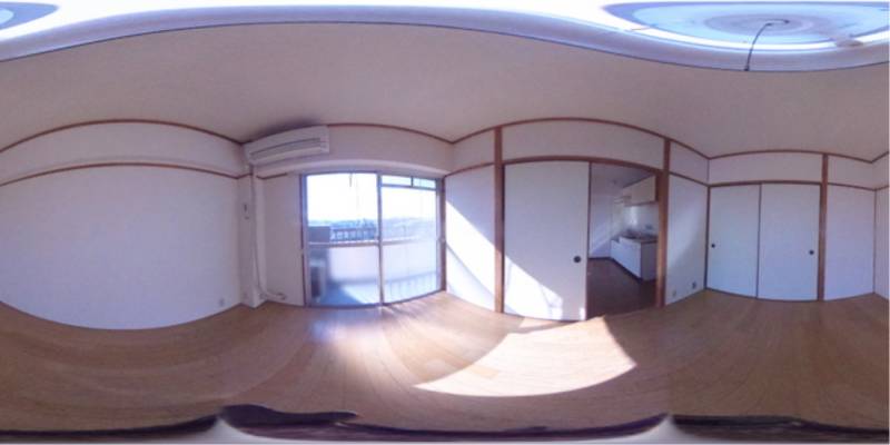 パノラマ画像洋室