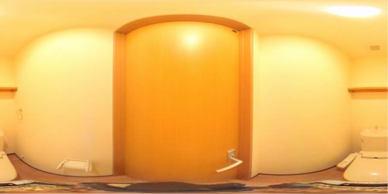 パノラマ画像トイレ