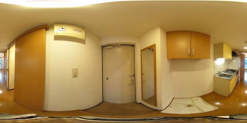 パノラマ画像玄関