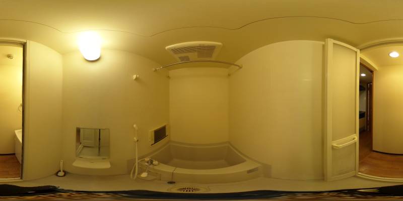 パノラマ画像バスルーム